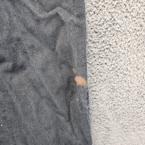 Monet Skateboards Jeans Womens Size 1 Black Denim Straight‎ Leg High Rise - Picture 12 of 13